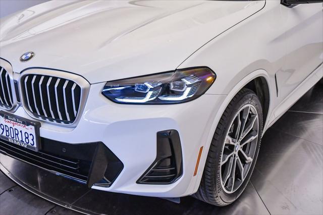 used 2022 BMW X3 car, priced at $34,599