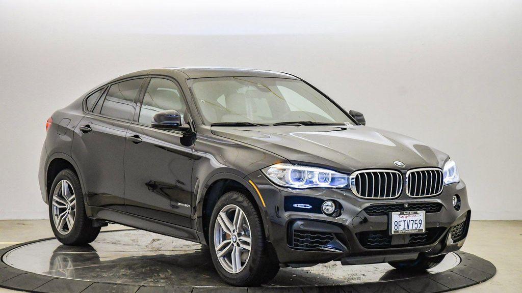 used 2018 BMW X6 car, priced at $29,599