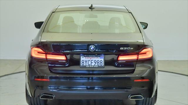 used 2022 BMW 530e car, priced at $33,599