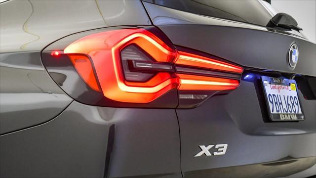 used 2022 BMW X3 car, priced at $33,899