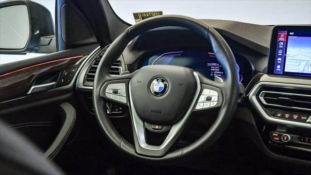 used 2022 BMW X3 car, priced at $33,899