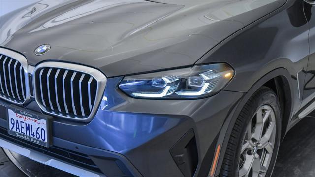 used 2022 BMW X3 car, priced at $31,612