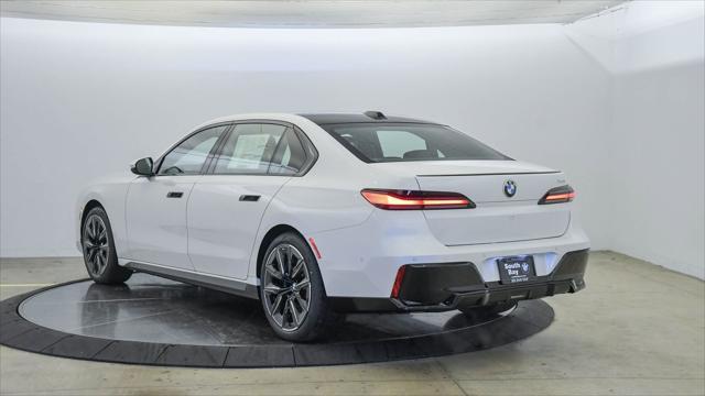 new 2025 BMW 740 car, priced at $97,525