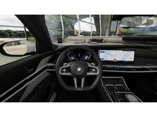 new 2025 BMW 740 car, priced at $97,525