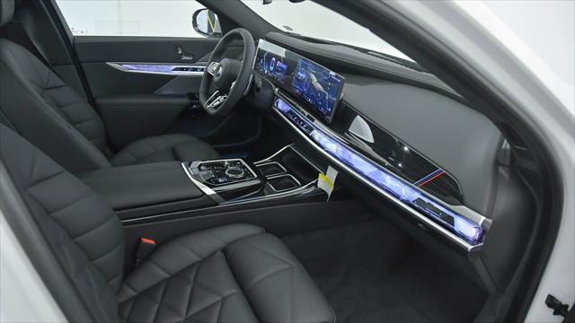 new 2025 BMW 740 car, priced at $97,525