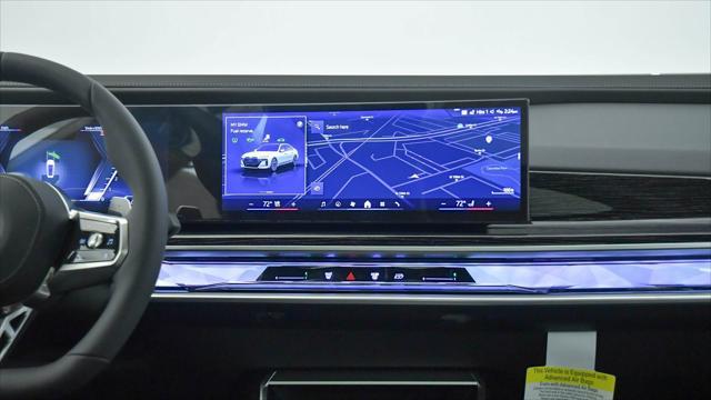 new 2025 BMW 740 car, priced at $97,525
