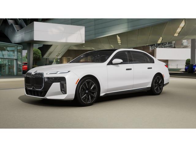 new 2025 BMW 740 car, priced at $97,525