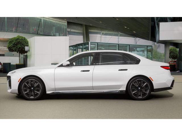 new 2025 BMW 740 car, priced at $97,525