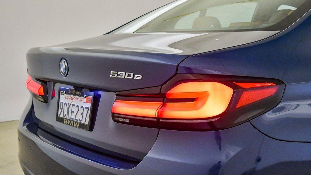 used 2022 BMW 530e car, priced at $33,458