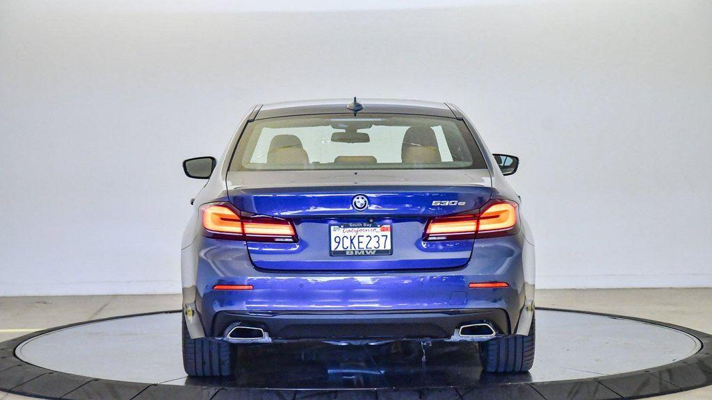 used 2022 BMW 530e car, priced at $33,458