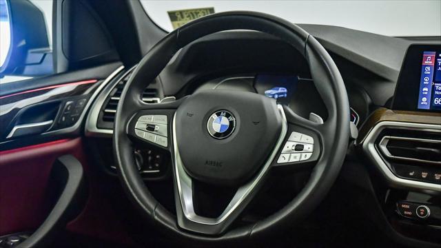 used 2022 BMW X3 car, priced at $33,198