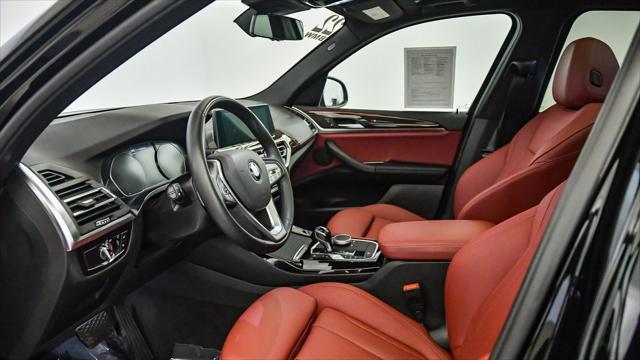 used 2022 BMW X3 car, priced at $33,198