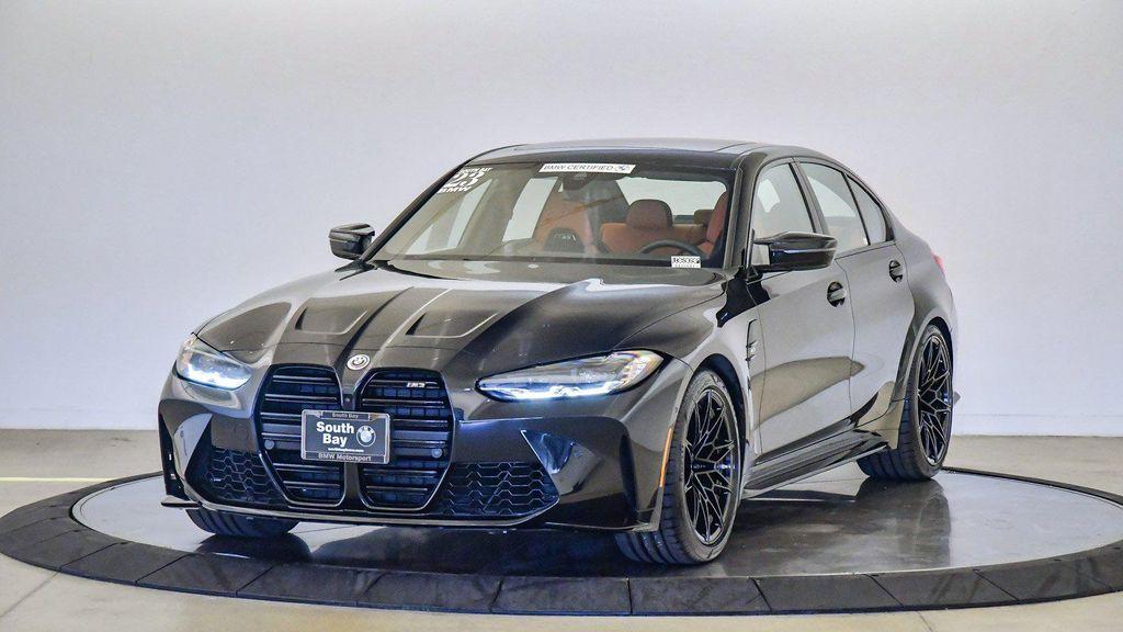 used 2023 BMW M3 car, priced at $75,399