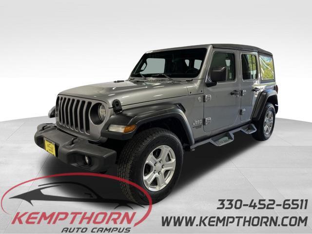 used 2018 Jeep Wrangler Unlimited car, priced at $23,395