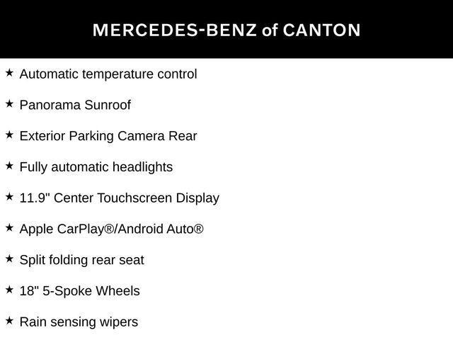 used 2024 Mercedes-Benz C-Class car, priced at $47,996
