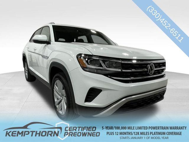 used 2022 Volkswagen Atlas Cross Sport car, priced at $29,393