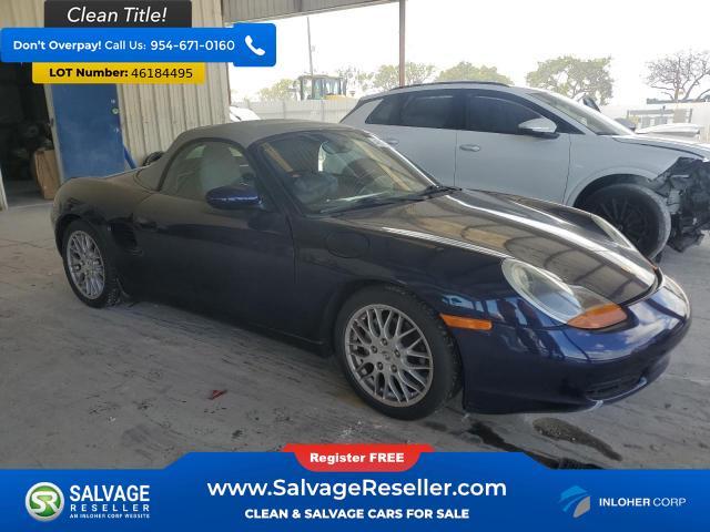 used 2001 Porsche Boxster car, priced at $3,879