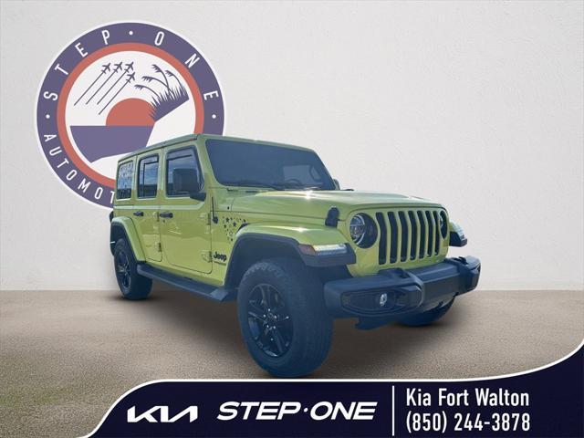 used 2022 Jeep Wrangler Unlimited car, priced at $39,997