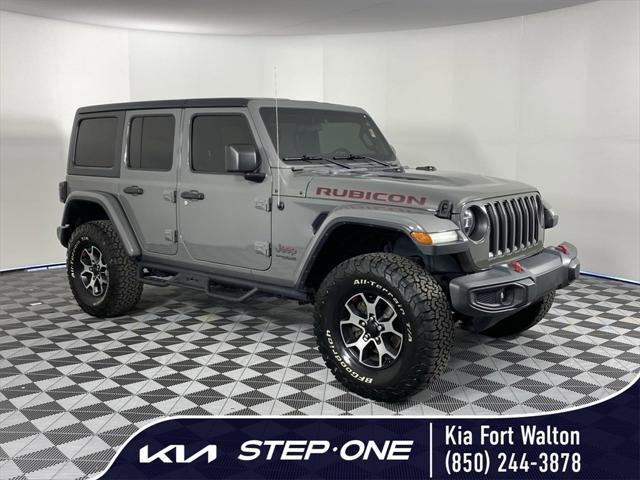 used 2021 Jeep Wrangler Unlimited car, priced at $38,347