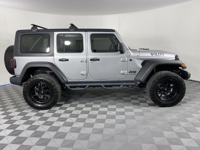 used 2021 Jeep Wrangler car, priced at $32,587