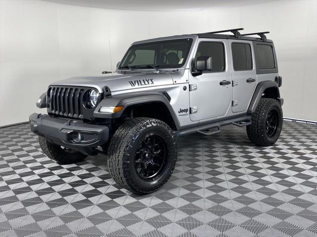 used 2021 Jeep Wrangler car, priced at $32,587