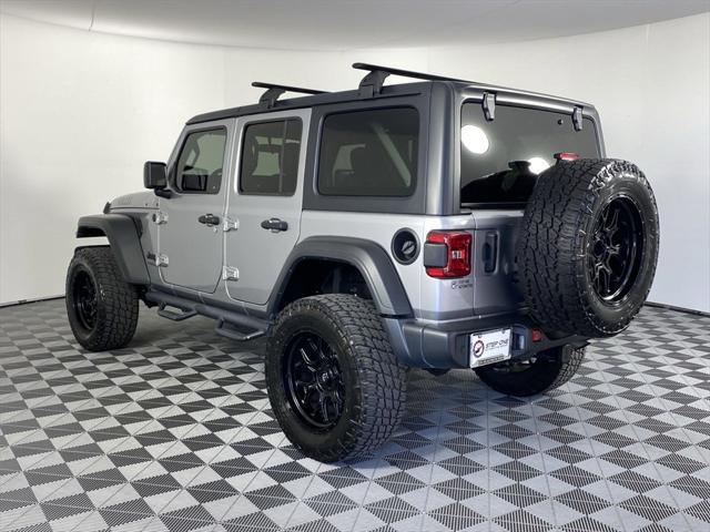 used 2021 Jeep Wrangler car, priced at $32,587