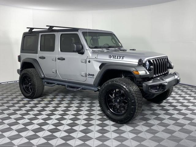 used 2021 Jeep Wrangler car, priced at $32,587