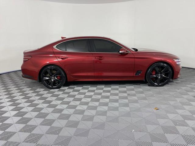 used 2023 Genesis G70 car, priced at $35,995