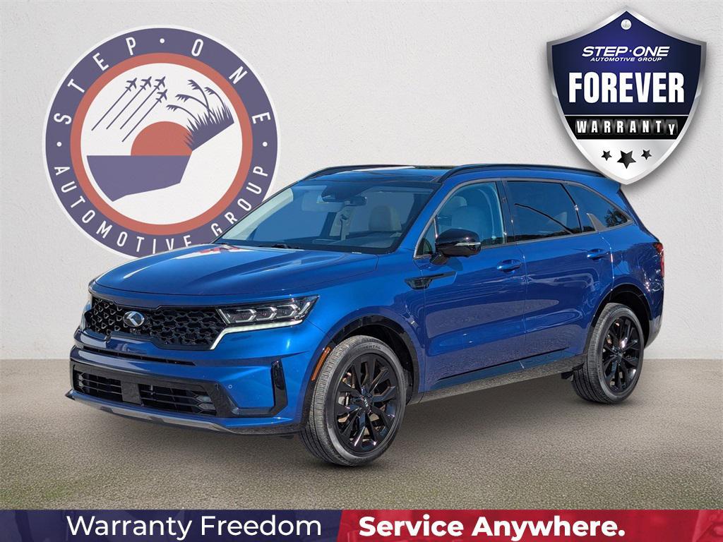 used 2021 Kia Sorento car, priced at $23,709