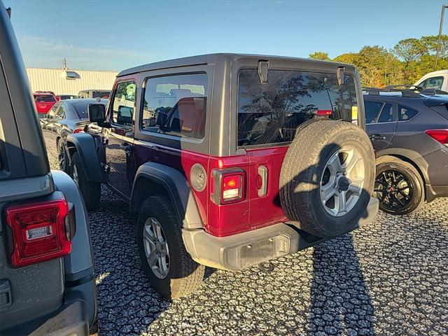 used 2021 Jeep Wrangler car, priced at $26,484