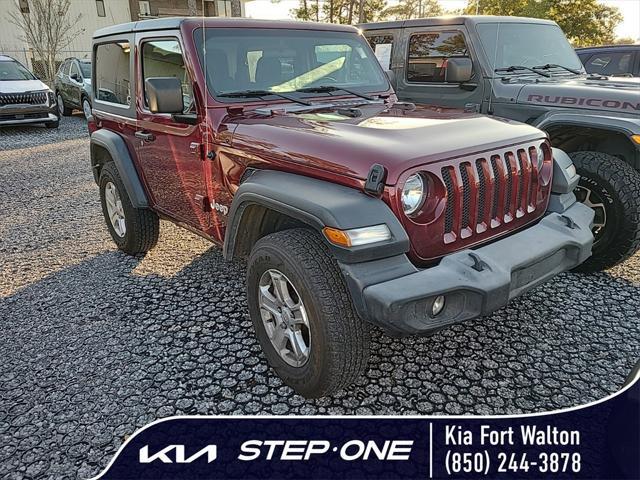 used 2021 Jeep Wrangler car, priced at $26,484