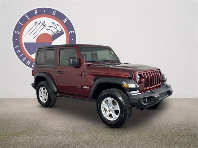 used 2021 Jeep Wrangler car, priced at $25,499