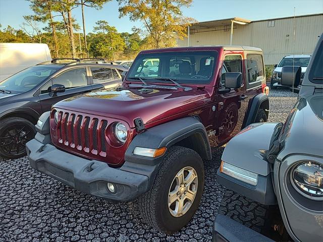 used 2021 Jeep Wrangler car, priced at $26,484