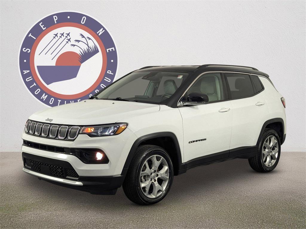 used 2022 Jeep Compass car, priced at $22,200