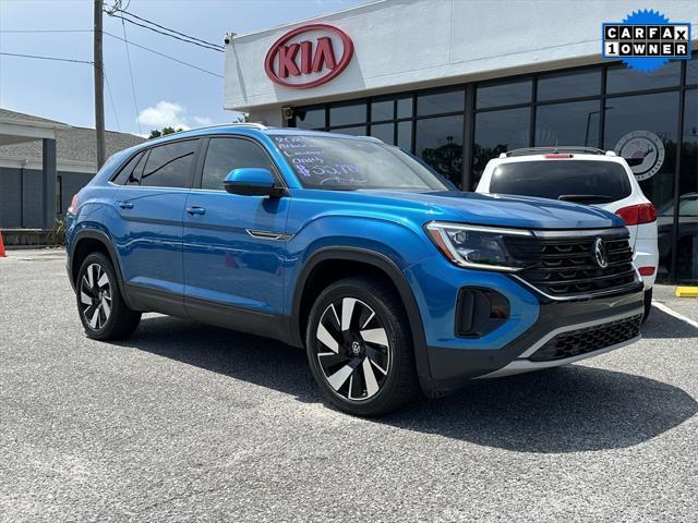 used 2024 Volkswagen Atlas Cross Sport car, priced at $31,998