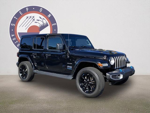 used 2022 Jeep Wrangler Unlimited 4xe car, priced at $35,855