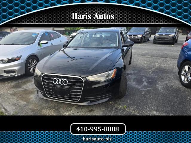 used 2013 Audi A6 car, priced at $8,900