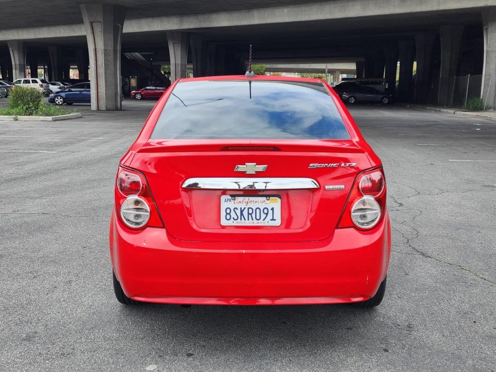 used 2015 Chevrolet Sonic car, priced at $4,499