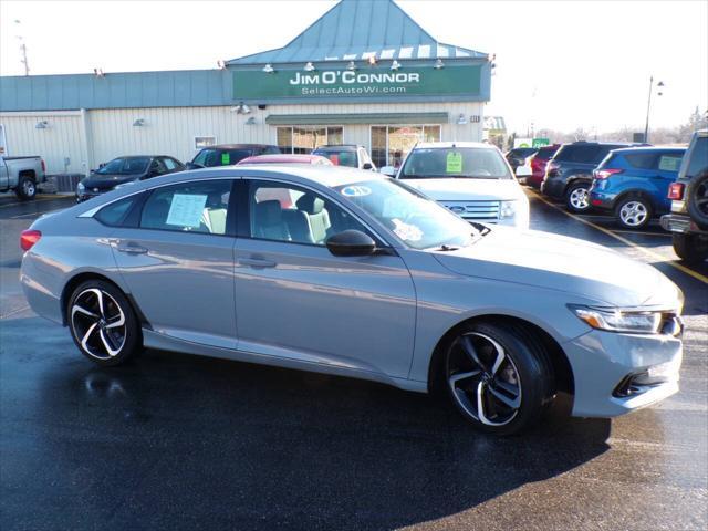 used 2021 Honda Accord car, priced at $21,450