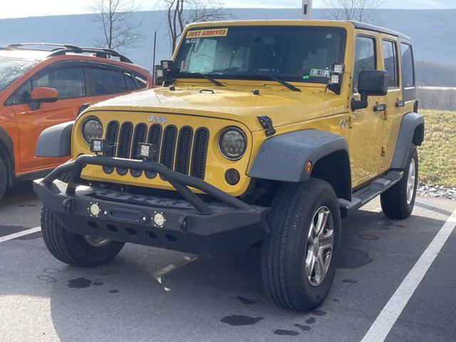 used 2015 Jeep Wrangler Unlimited car, priced at $17,000