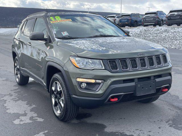 used 2018 Jeep Compass car, priced at $16,000