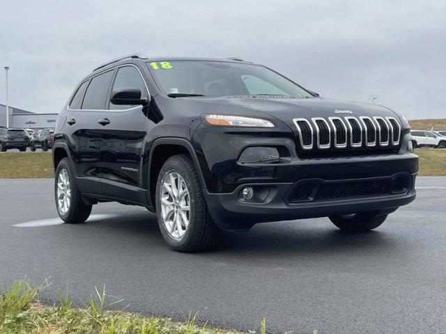 used 2018 Jeep Cherokee car, priced at $18,900