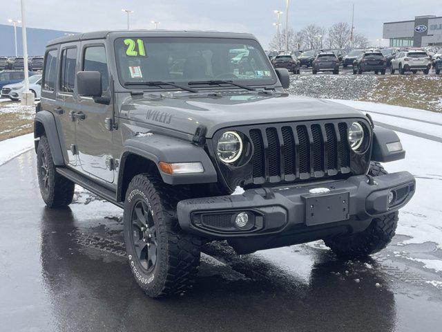 used 2021 Jeep Wrangler car, priced at $31,000