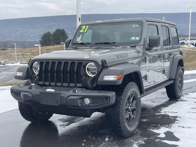 used 2021 Jeep Wrangler car, priced at $31,000