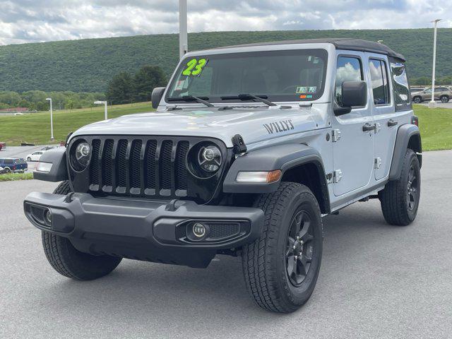used 2023 Jeep Wrangler car, priced at $30,000