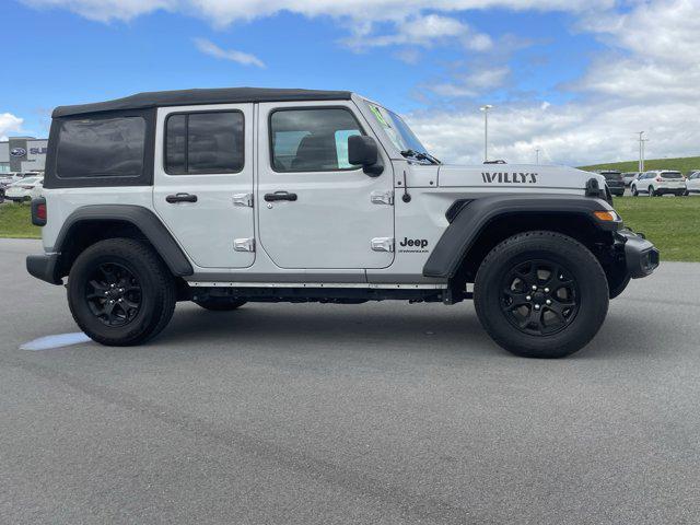 used 2023 Jeep Wrangler car, priced at $30,000