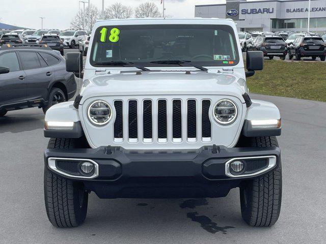 used 2018 Jeep Wrangler Unlimited car, priced at $25,500