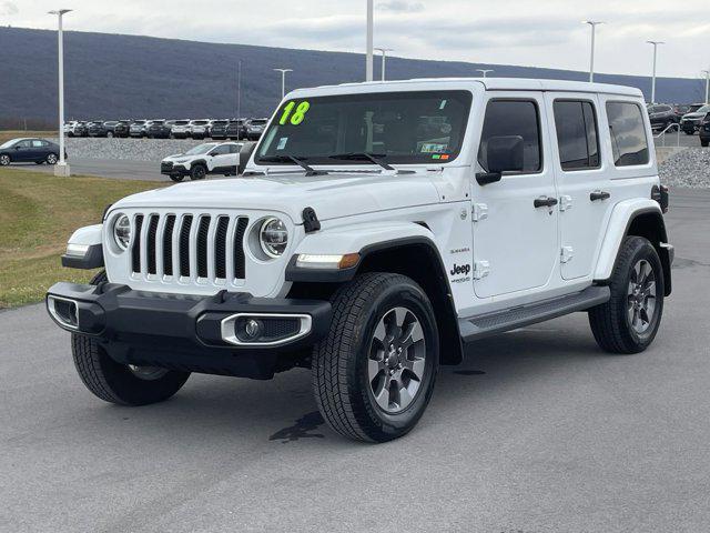 used 2018 Jeep Wrangler Unlimited car, priced at $25,500