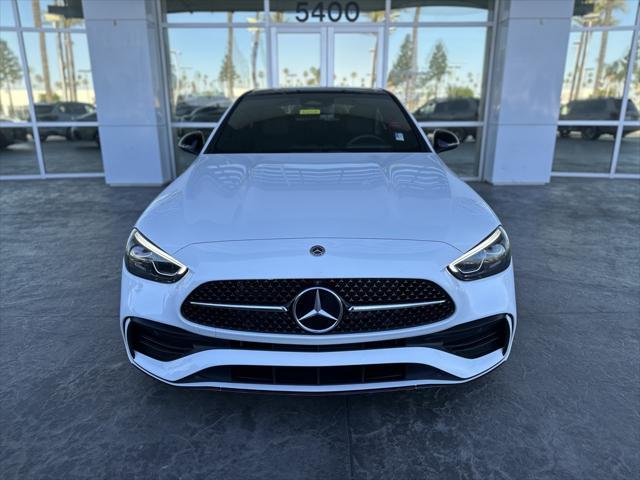 used 2023 Mercedes-Benz C-Class car, priced at $38,990