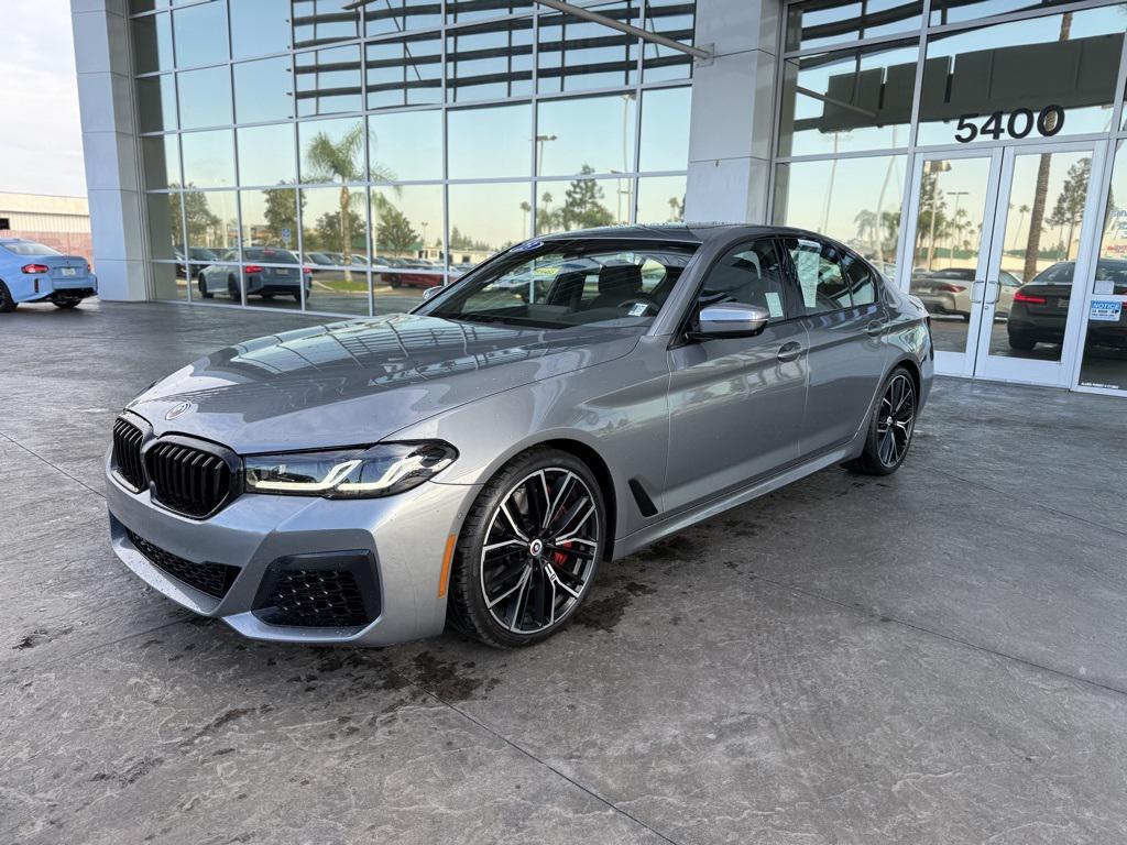 used 2023 BMW M550 car, priced at $62,990